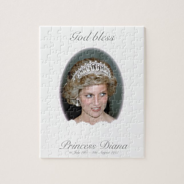 God Bless Princess Diana Pussel (Vertikal)