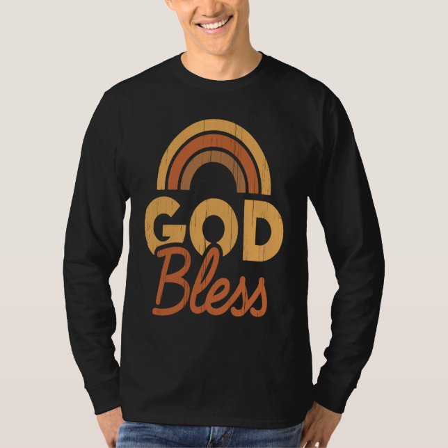 God Bless T Shirt (Framsida)