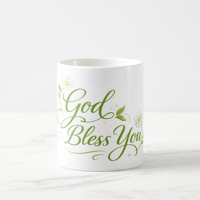God Bless You Kaffemugg (Center)