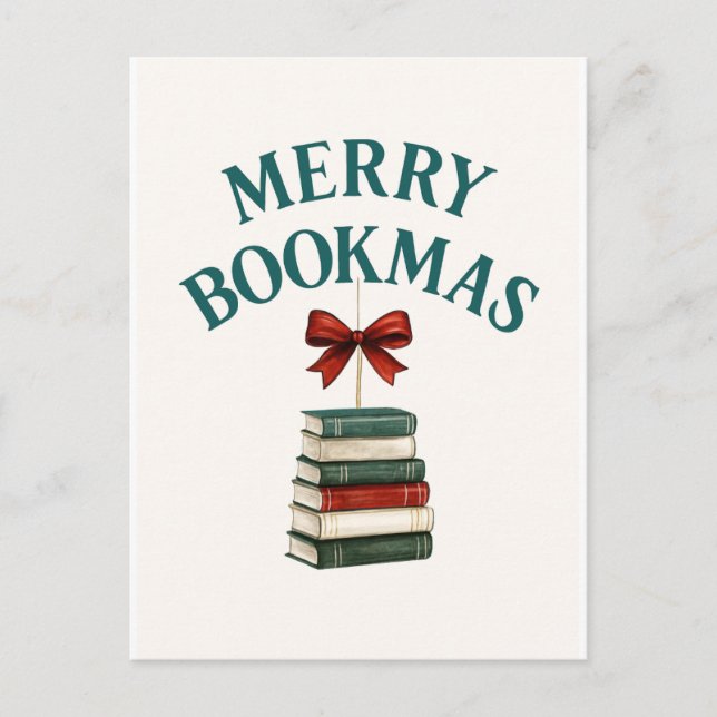 God Bokmas  Helg Vykort (Framsida)