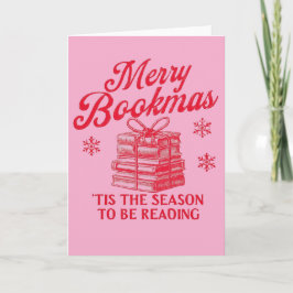 God Bokmas 'tis säsongen att läsa  Helgkort