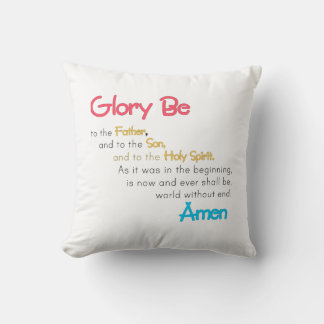 God bön, bön Pillow: Faith & Comfort för barn! Kudde