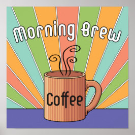 God Brew-kaffe Poster