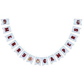 God Campers julbanderoll Gnome Camper Decor Vimplar