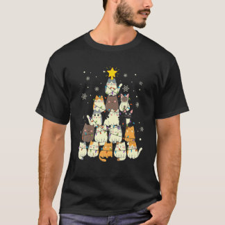 God Catmas-julklappar för Cat Lovers Manar Wo T Shirt