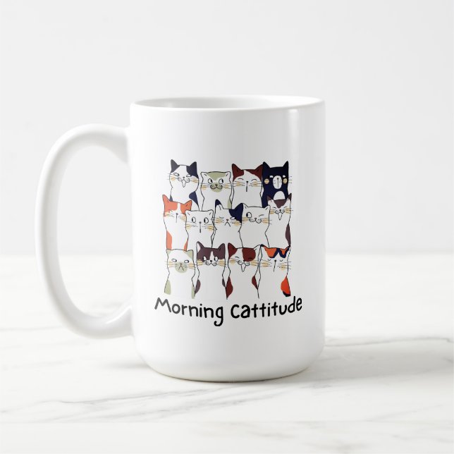 God Cattis Cat Lovers Gift Mugg (Vänster)