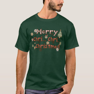 God Chri... Chri... jul! T-Shirt