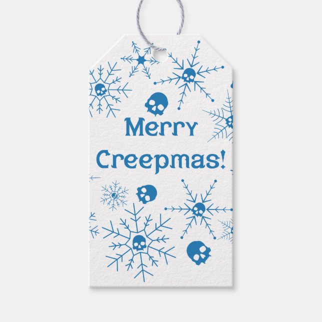 God Creepmas! Presentetikett (Framsidan)