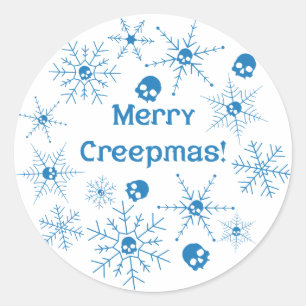 God Creepmas! Runt Klistermärke