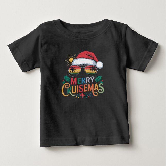 God Cruisemas 2024 Jul Santa Ren  T Shirt (Framsida)