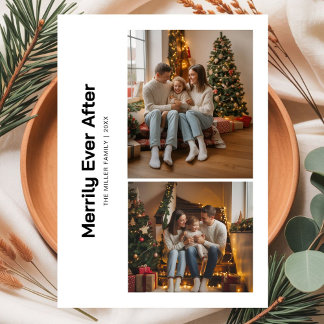 God dag efter familjejulkortet julkort