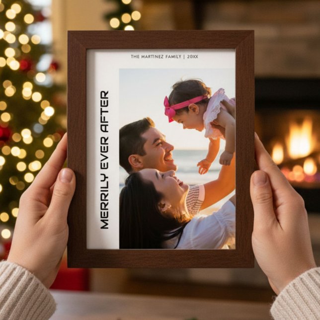 God dag efter Glatt julkort för familjen (Skapare uppladdad)