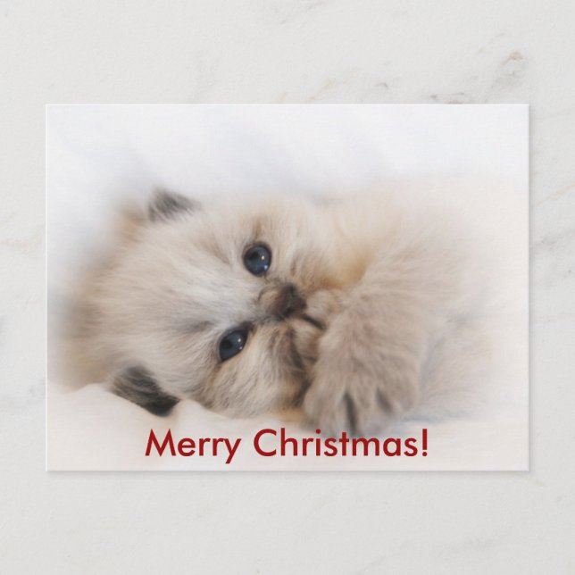 God dag, God jul! Helg Vykort (Framsida)