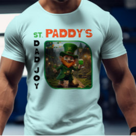 God dag i Paddy's - Shimering Shamrock Boll T Shirt