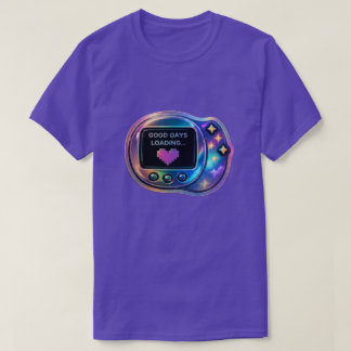 God Dag Laddar Klistermärke | Positiva Vibrationer T Shirt