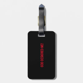 *GOD DESIGNAD ME* BAGAGEBRICKA