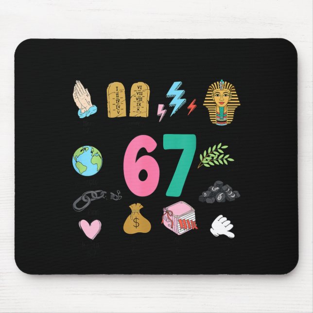 God Did It First Christian 6 7 Meme Six Seven Bibl Musmatta (Framsidan)