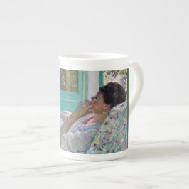 God eftermiddag - Gult 1910 Benporslin Mugg