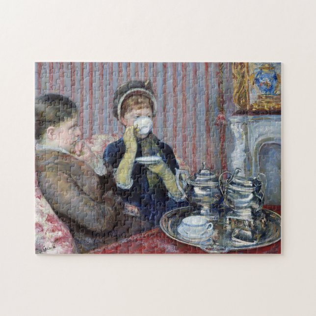 God eftermiddag Tea, Mary Cassatt Pussel (Horisontell)