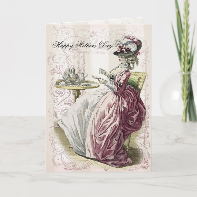 God eftermiddag Tea! Mors dag Kort (Framsida)