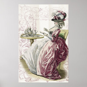 God eftermiddag Tea! Poster