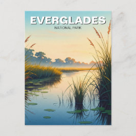 God Everglades nationalpark Florida Travel Vykort