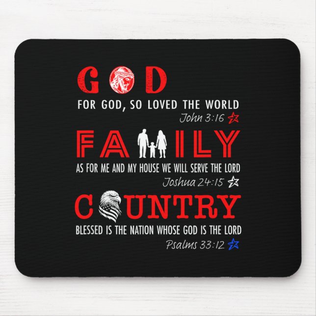 God Family Country  Musmatta (Framsidan)