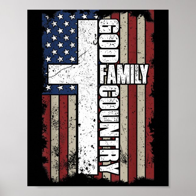 God Family Country  Poster (Framsidan)
