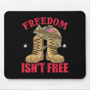 God Family Land American Soldier Us Flagga Memori Musmatta