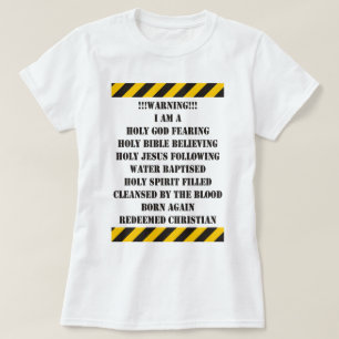 GOD FEARING CHRISTIAN T SHIRT