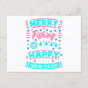 God fiskjul, Gott nytt år Vykort