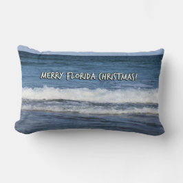 God Florida-jul över Oceanen Blå himmel Lumbarkudde