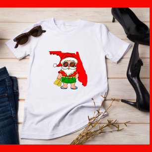 God Florida-jul! Tropical Santa Coola Vibe T Shirt