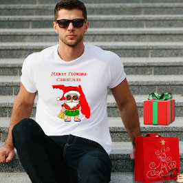 God Florida-jul! Tropical Santa Coola Vibe T Shirt
