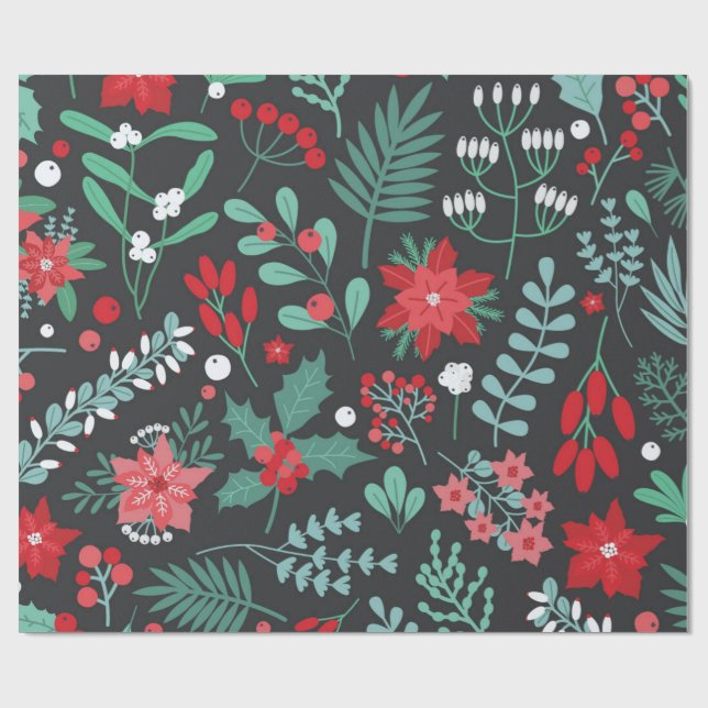 God födelsedag och Lycklig jul Presentpapper (Platt)