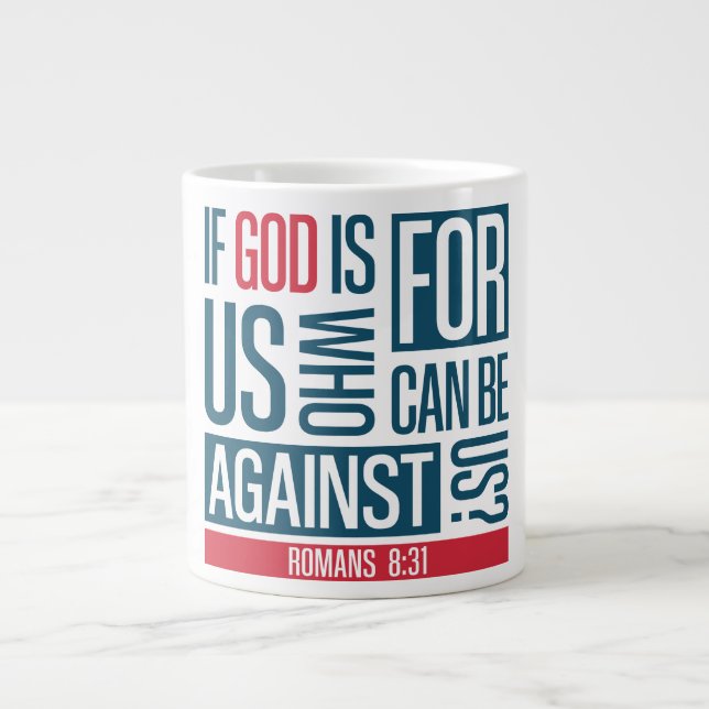 God for us jumbo mugg (Framsidan)