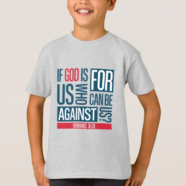 God for us t shirt (Framsida)