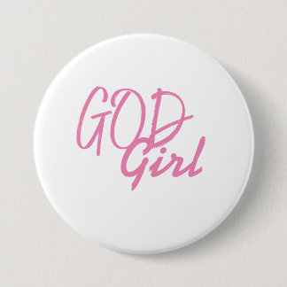 God Girl Button Knapp