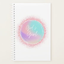 God Girl Planner i rosa