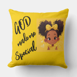 GOD gjorde mig Speciell Dekorativ kudde