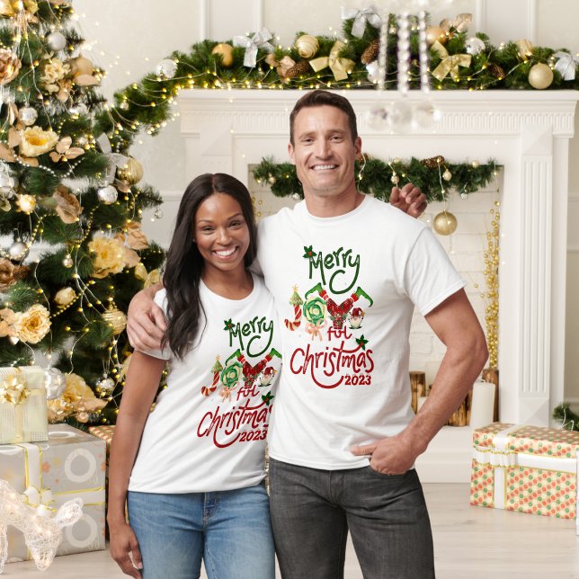 God Glatt jul 2023 Unisex T-Shirt (Skapare uppladdad)