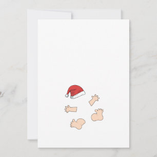 God Gravid, lilla Santa Mamma. Julkort