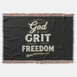 God Grit and Freedom Western Tactical Faith Design Filt