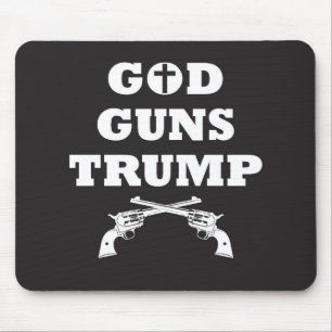 GOD GUNS & TRUMP! Andra ändringen av Högerna för a Musmatta