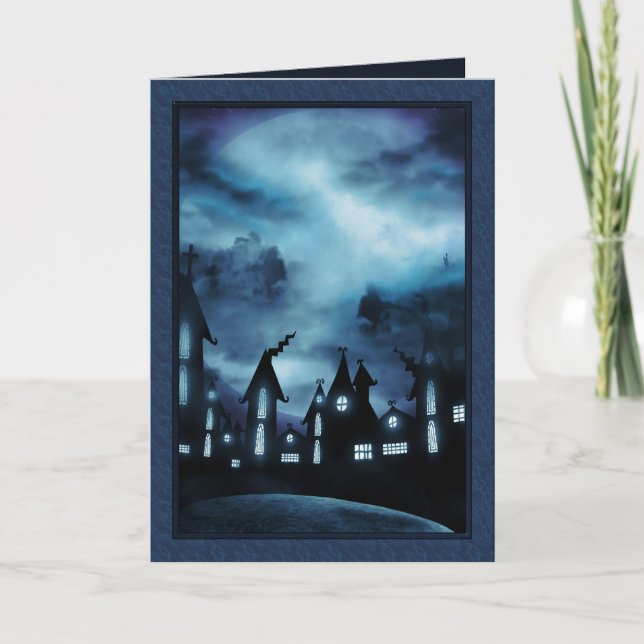 God Halloween-natt Kort (Framsida)