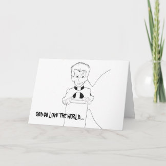 God hälsningskort kort