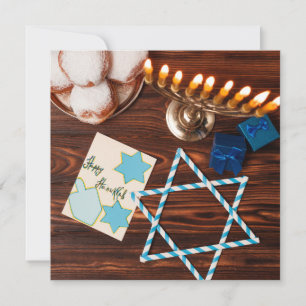 God Hanukkah Julkort