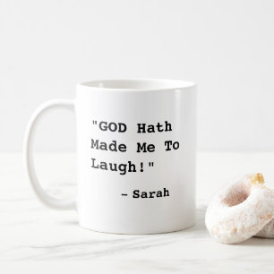 "GOD Hath fick mig att sjunga!" - Lustigt bibelver Kaffemugg
