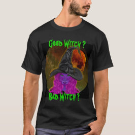 God Häxa Dålig Häxa Halloweenfest T Shirt