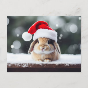God Helgdag Bunny Vykort